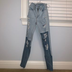 Distressed American Eagle Jeans. Never worn.